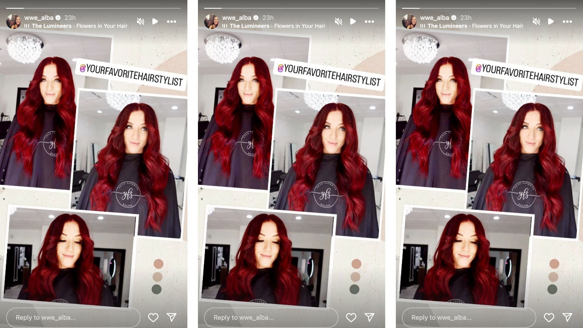 Fyre showed off a new look on social media. [Image credit: Alba Fyre&#039;s Instagram]