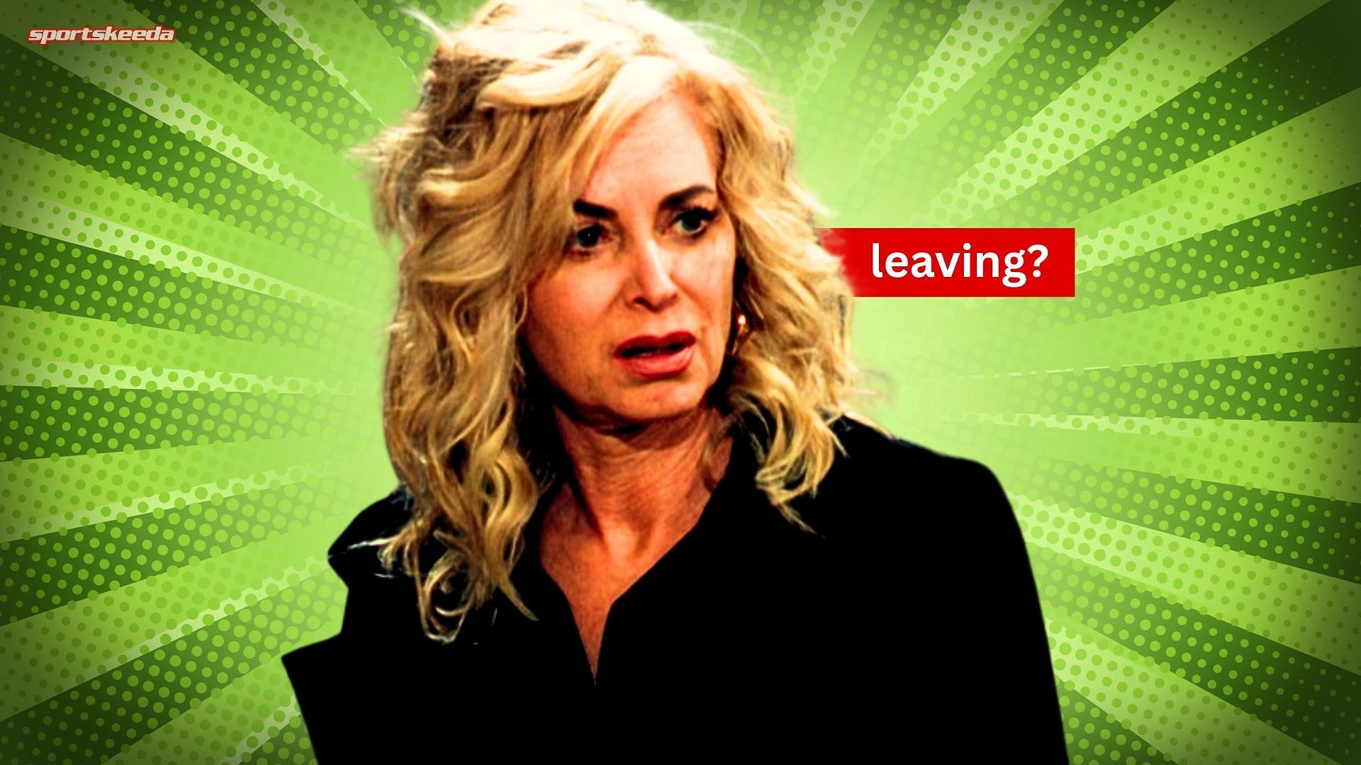 Eileen Davidson as Ashley Abbott on Y&amp;R (Custom edit by Sportskeeda, Original image via CBS/@The Young and the Restless)