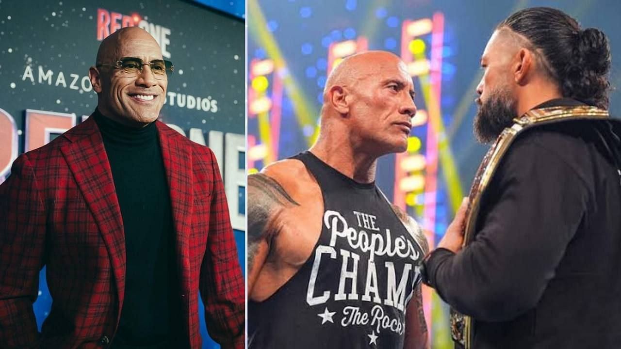 The Rock, Roman Reigns (Image via X, wwe.com)