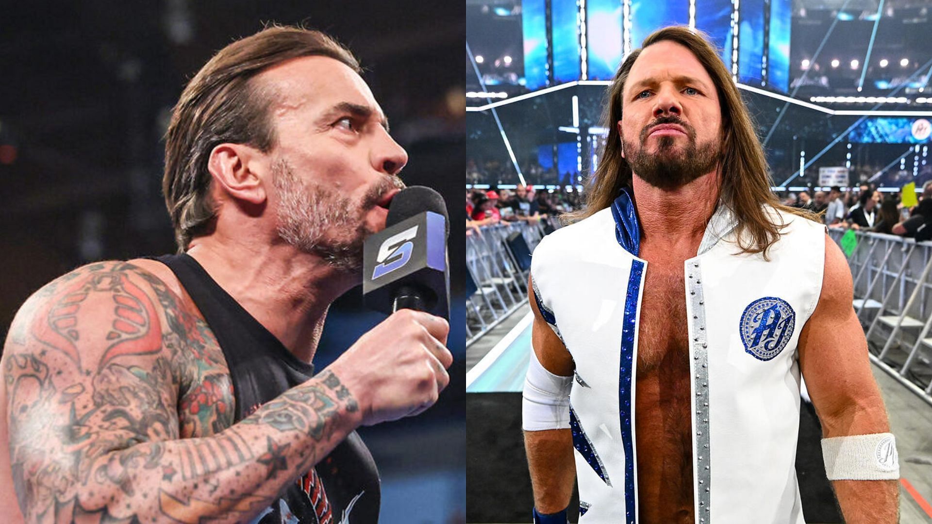 CM Punk and AJ Styles (Image Credits: WWE.com)
