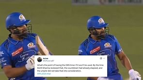 RR vs MI: 'ऐसा तभी हो सकता है जब मुंबई खेलती है'- रोहित शर्मा ने DRS लेने में की देरी? फ्रेंचाइजी पर फैंस ने लगाए चीटिंग के आरोप