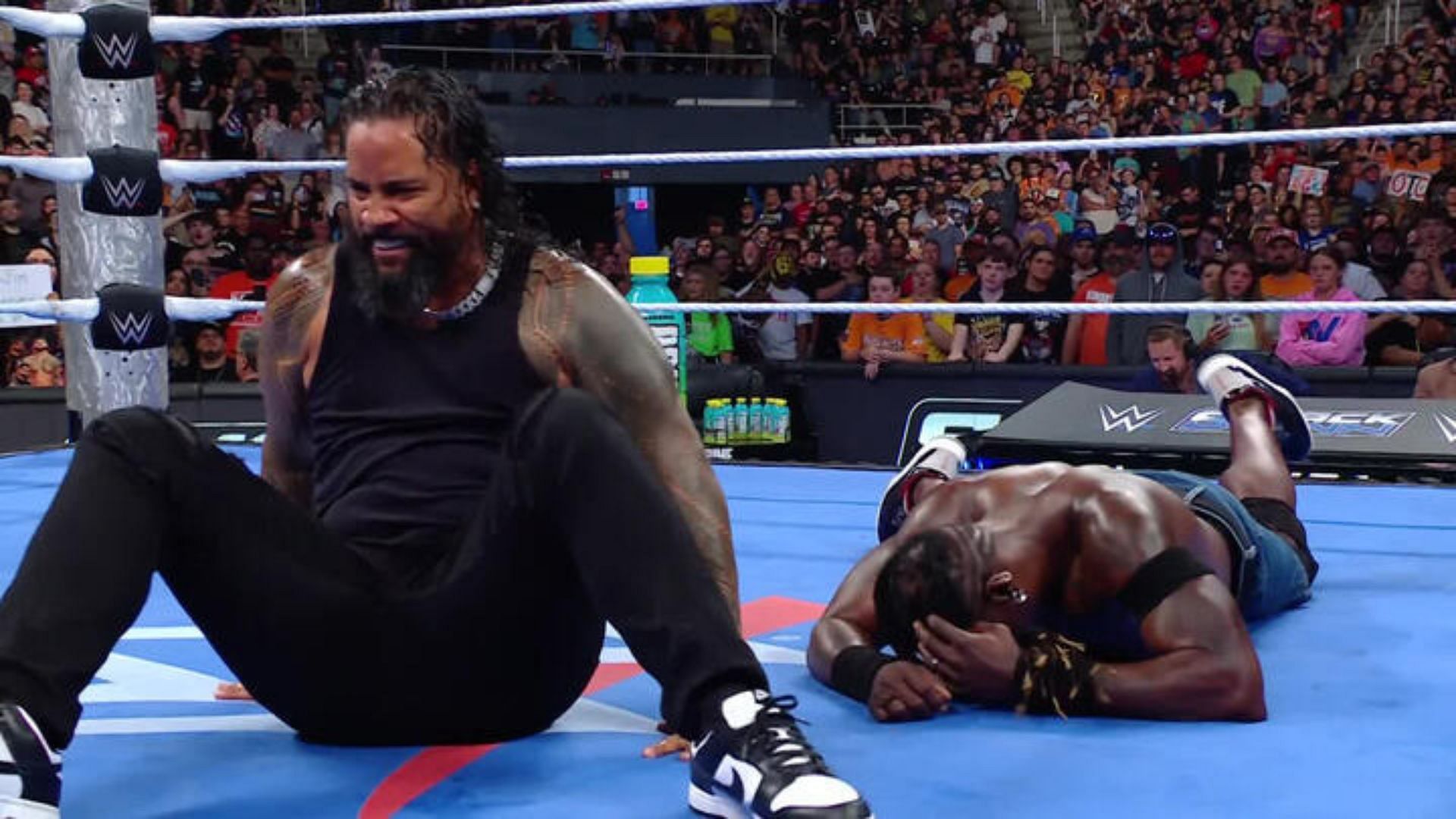 Jimmy Uso and R-Truth (Image Credits: WWE.com)