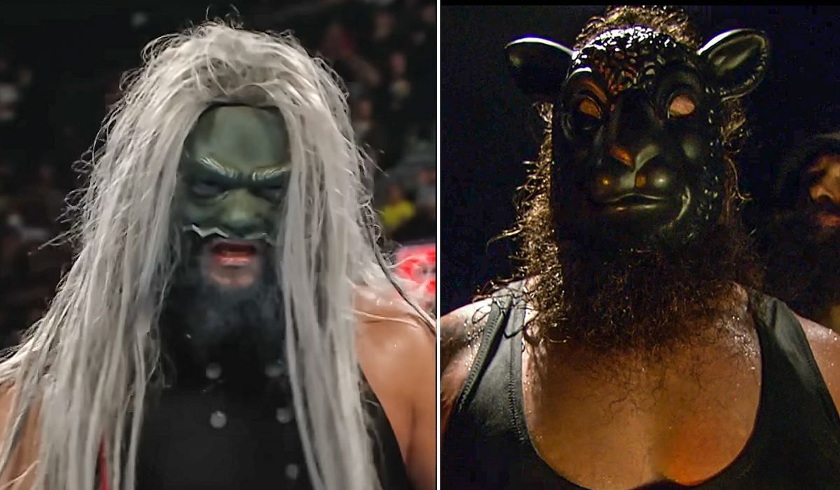 Uncle Howdy is the present leader of the Wyatt Sicks. [Image credits: WWE.com &amp; YouTube]