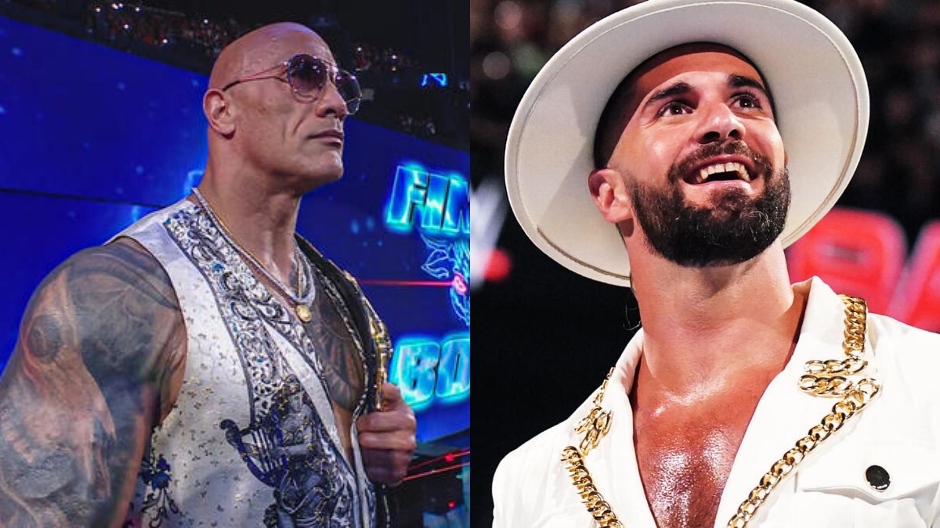 The Rock [left] and Seth Rollins [right] [Image Credits: WWE.com]