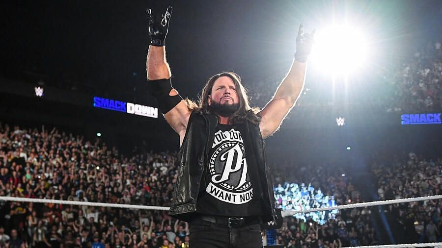 AJ Styles has a massive match ahead (image via WWE)