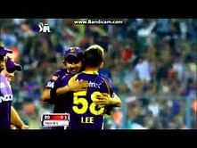 VIDEO: Brett Lee's scorcher to Unmukt Chand