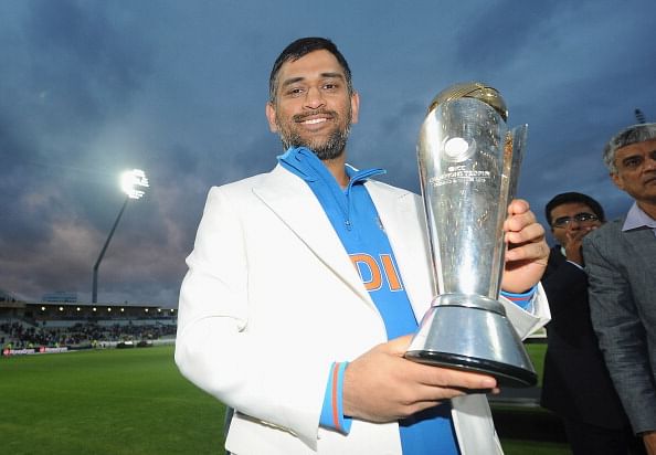 MS Dhoni's team lifted the Champions Trophy in 2013