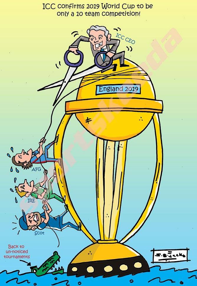 ICC confirms 2019 World Cup to be a 10 team competition
