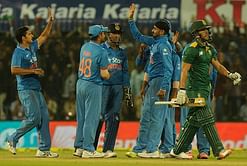 Best Pictures from India South Africa 2nd ODI - Kohli curses, Rahane stumbles and Dhoni appeals unsurely