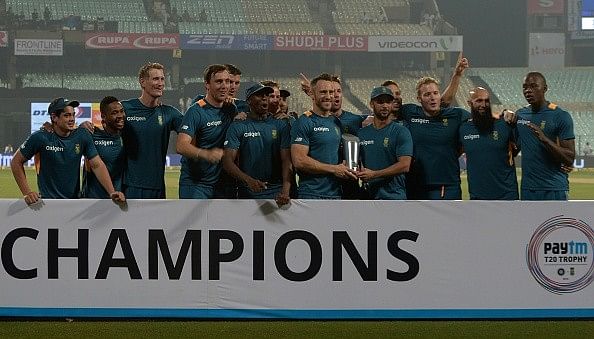 Video: Faf du Plessis thrilled to get a T20 series win against India