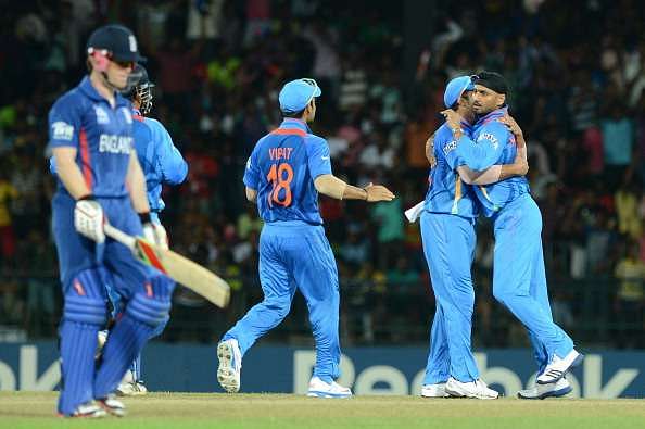 Harbhajan Singh India England World T20 2012