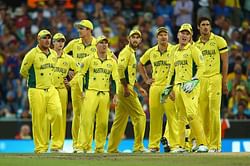 Australia's bowling figures in the four highest ODI run chases