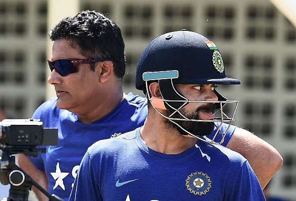 Anil Kumble Virat Kohli